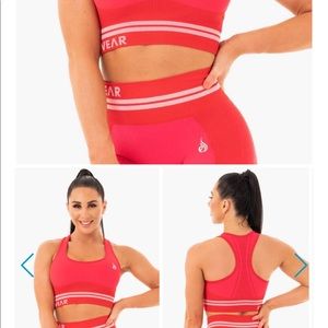 RYDERWEAR Freestyle seamless Bra M red